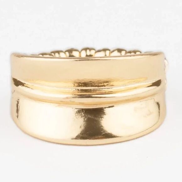 Band Together Gold Ring (23) - Picture 2 of 3